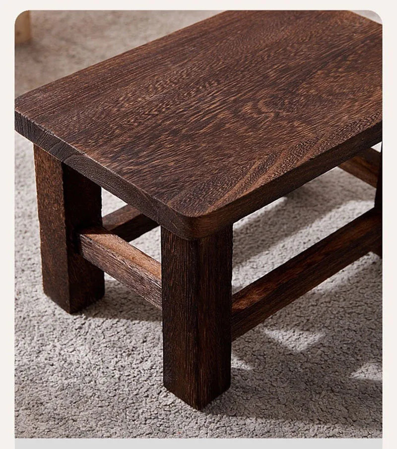 Modern Minimalism Solid Wood Small Stool Household Adult Living Room Shoe Changing Stools Children's Small Bench Muebles