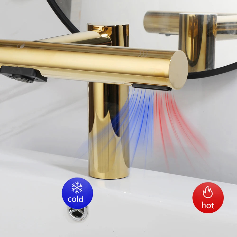 KEMAIDI Bathroom Faucets 3 in 1 Design Automatic Soap Dispenser Powerful Hand Washing Bathroom Hands Dryer Drying Machine Air