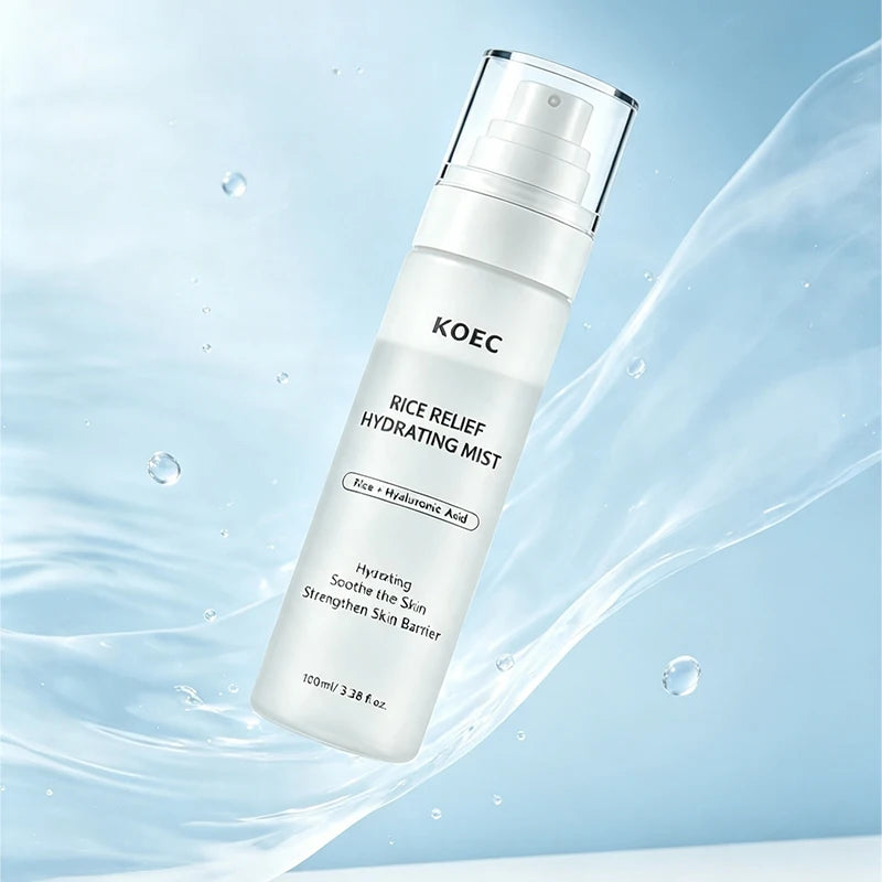PDRN Kojic Acid Turmeric Serum Mist 100ml Rice Hyaluronic Acid Hydrate Refreshing Face Toner Deep Nourish Daily Pre-makeup Spray