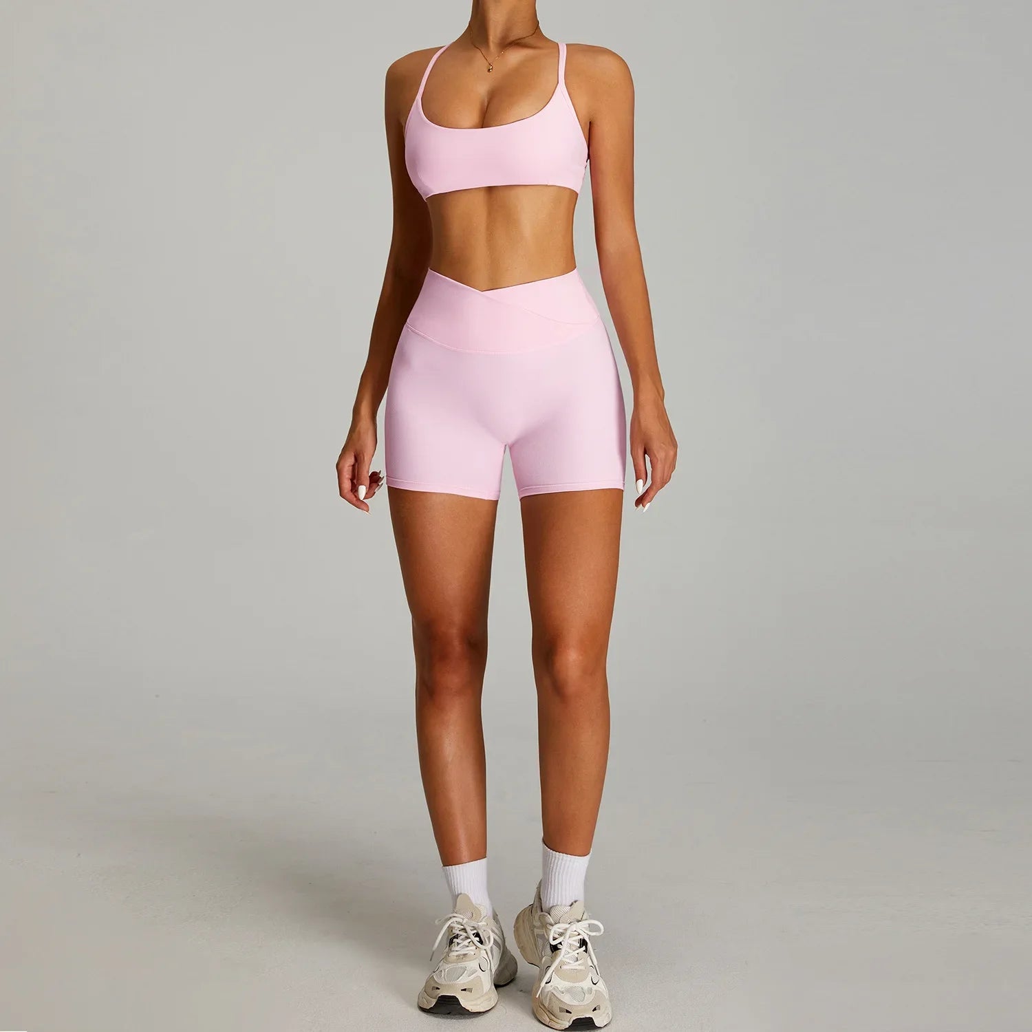 2025 New Women's High Waist Yoga Set - Seamless & Breathable 2-Piece Workout Outfit for Gym, Pilates & Running (+3 Colors)