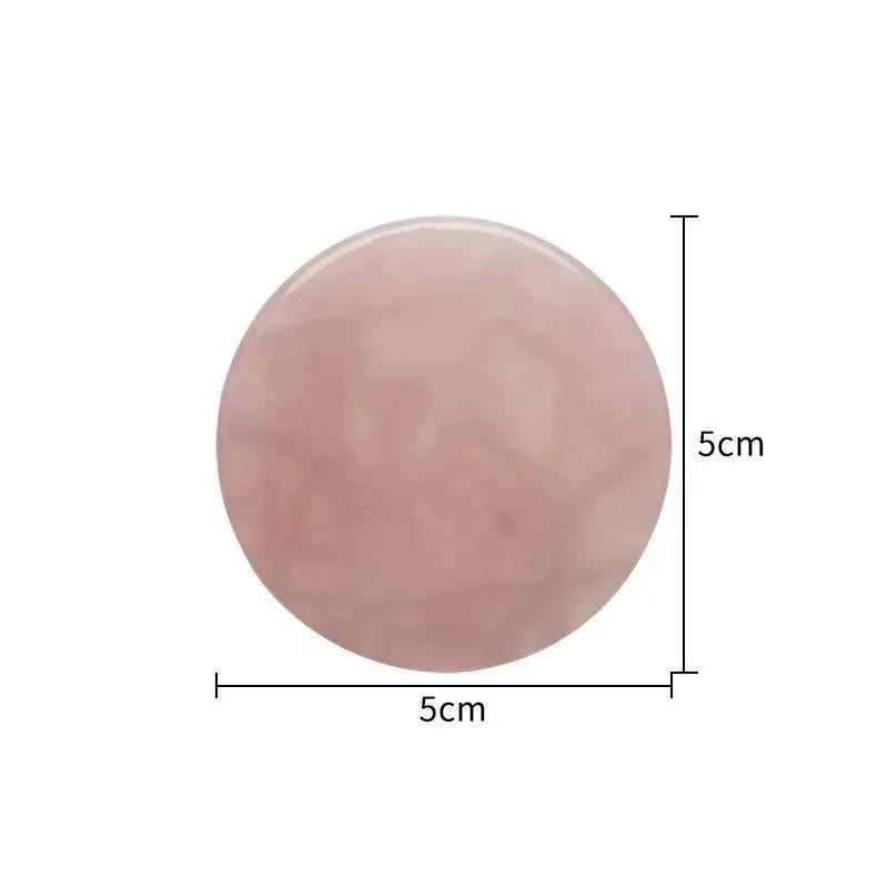 False Eyelash Glue Holder Pallet Eyelash Extension Stand pads with Tick Mark Crystal Glass Adhesive Glue Holder