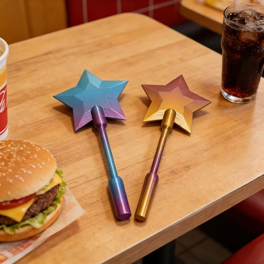 Creative 3D Printed Wand Tap To Pay Stretchable Lightweight Star Magic Wand Holder Cute Portable Contactless Payment Sleeve