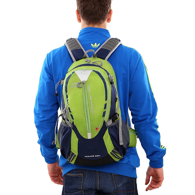 25L Waterproof Climbing Backpack Tactics Outdoor Sports Travel Rucksack Camping Hiking Back Pack Women Trekking Bag For Men
