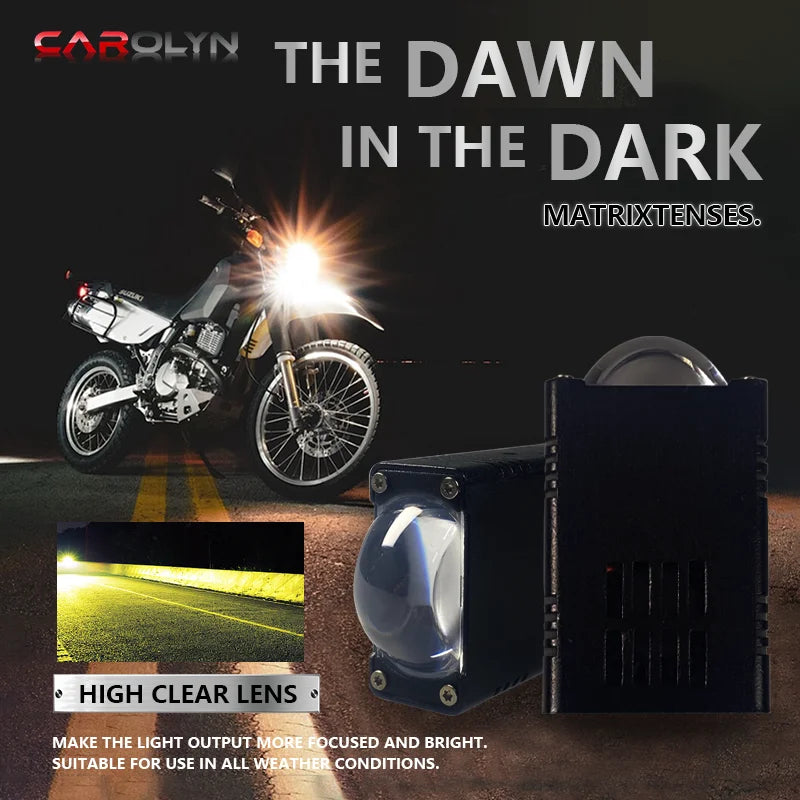 H4 Led Headlight Bumper Fog Lamps Projector Lens Work Light Mini Driving Light Auxiliary Lights For Car Motorcycle Bar Spotlight