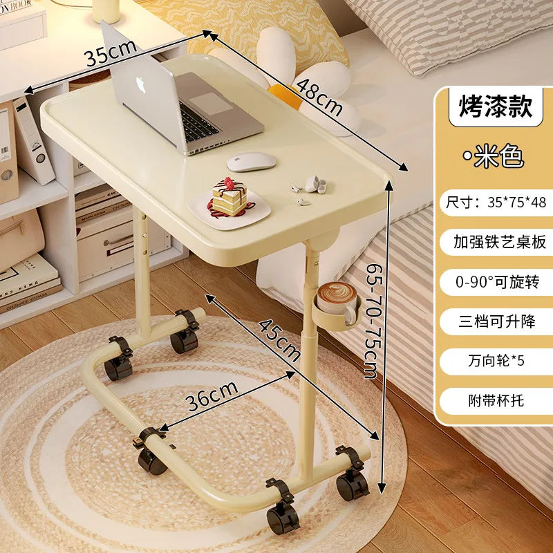 Mobile Modern Table Adjustable Workstations Side Small Coffee Table Apartment Occasional Mesa Centro Elevable Home Furniture