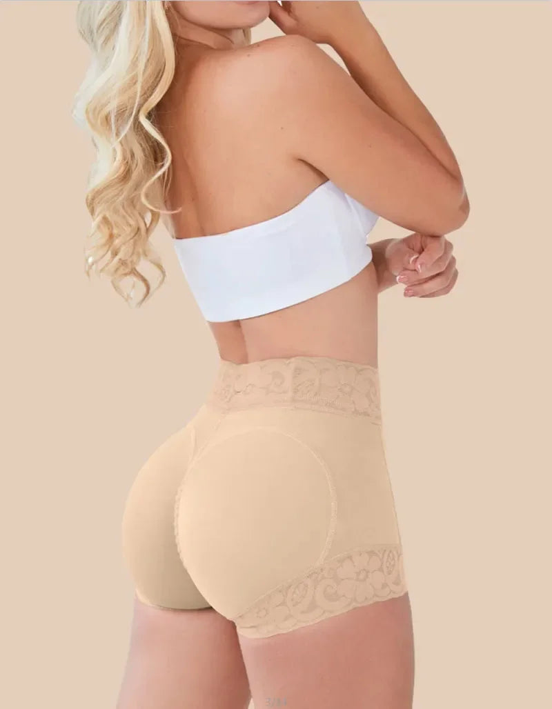 AfruliA Booty Enhancer Fajas Colombianas Girdle Tummy Control Panties Butt Lifter Body Shaper Postpartum Waist Trainer Shapewear