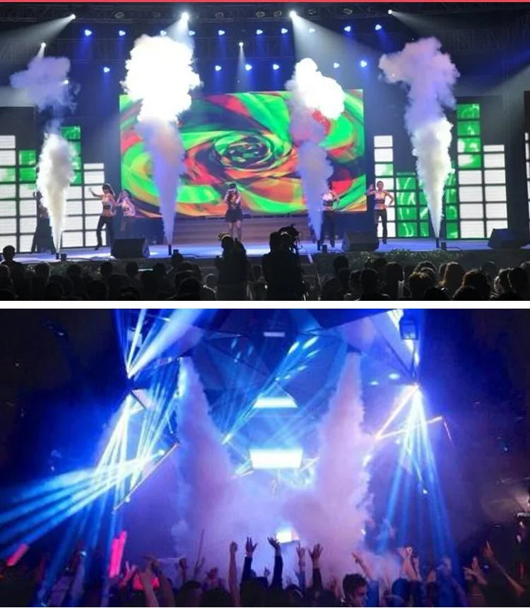 Professional Stage Effect Digital DMX Stage Effect Equipment Single Pipe Carbon Dioxide Gas Column Fog Smoke Co2 Jet Machine