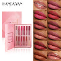 12 Shades Velvet Lipstick Set Nude Matte Lip Gloss Long Lasting Waterproof Smudge Proof Beauty Makeup Kit