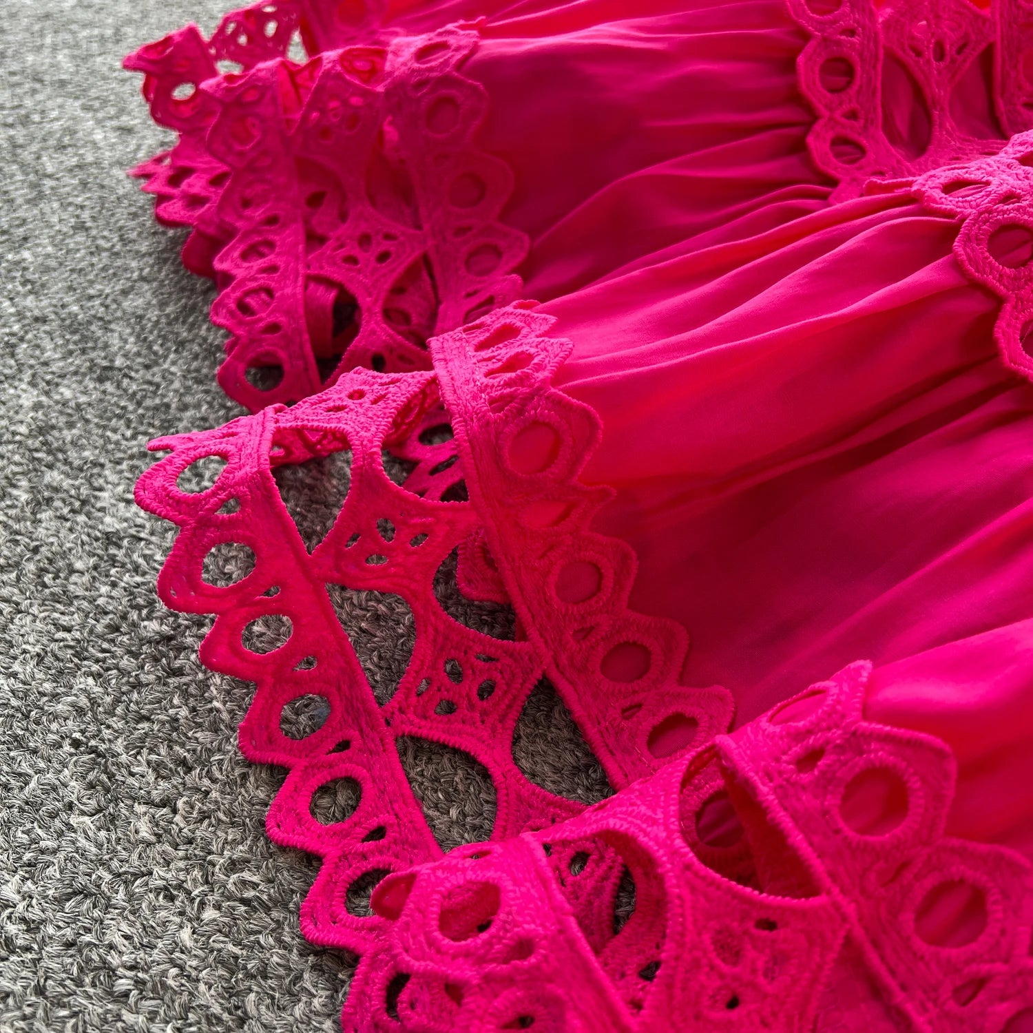 Sexy Hollow Out Embroidery O Neck Sleeveless Bandage Long Dresses Chic Evening Party Summer Vestidos Women Hip Wrap Clothing