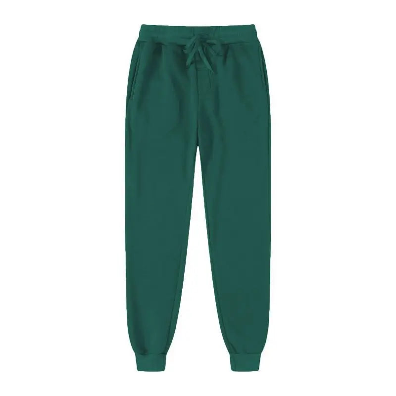 Sweatpants Spring Autumn Cotton Long Pants Jogger Trousers Casual Sports Men's and Women's Fitness Solid Jogging Pants 5 Colors