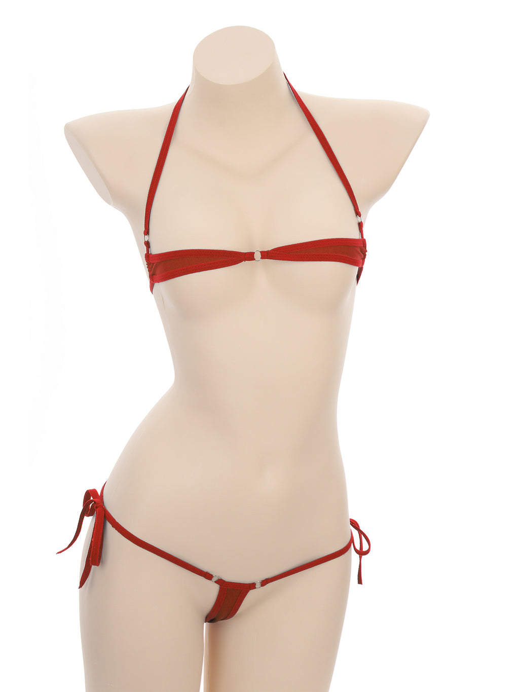 Bikini Swimsuit Outfits for Women Sexy Micro Mini Bikini Set Bandage Bra Thong Two Piece Swimwear Beachwear Bathing Suit Femme