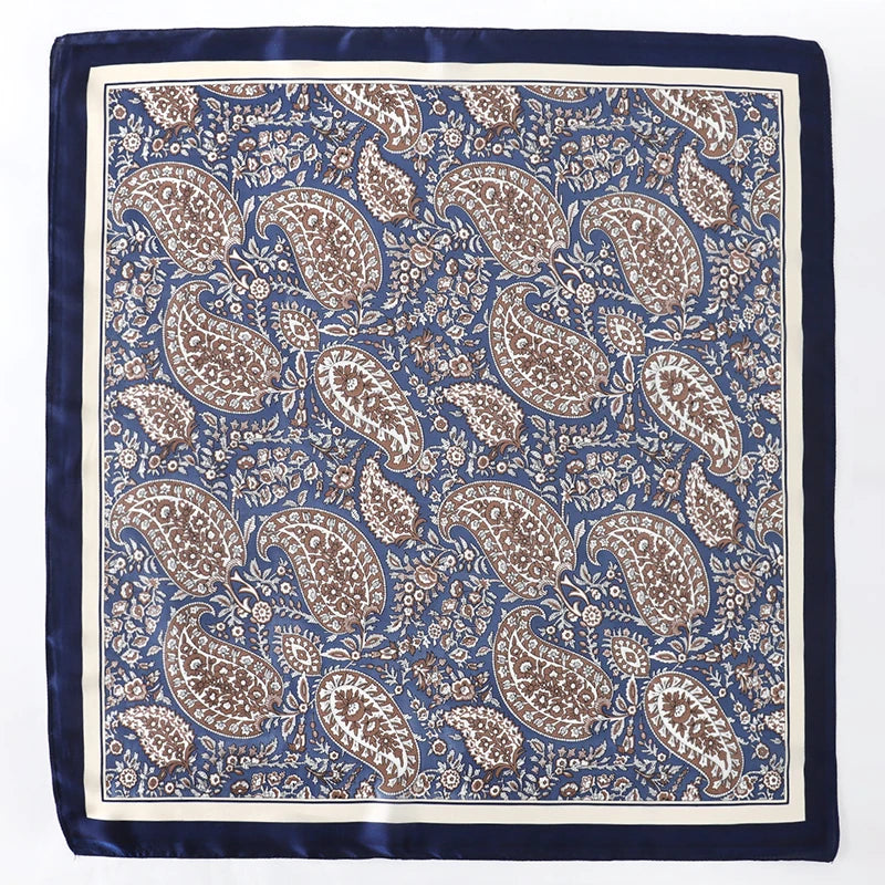 Lady Hair Dot Scarf Female Silk Square Scarves Head Wraps for Women Bandana Fashion Foulard Shawls Female Neckerchief Summer