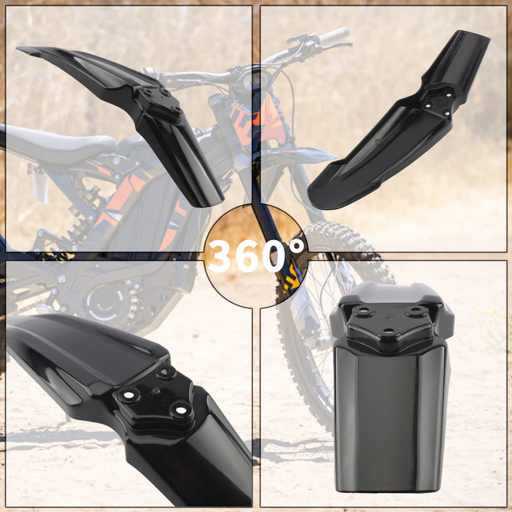 For Light Bee X & Light Bee S Front Rear Wheel Mudguards Fender For Segway X260 X160 Electric Motocross Refit Protective Parts