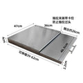 Pull-Out Kitchen Organizer Drawer Microwave Shelf with Extendable Board Countertop Oven Storage Rack Space-Saving Prep Station