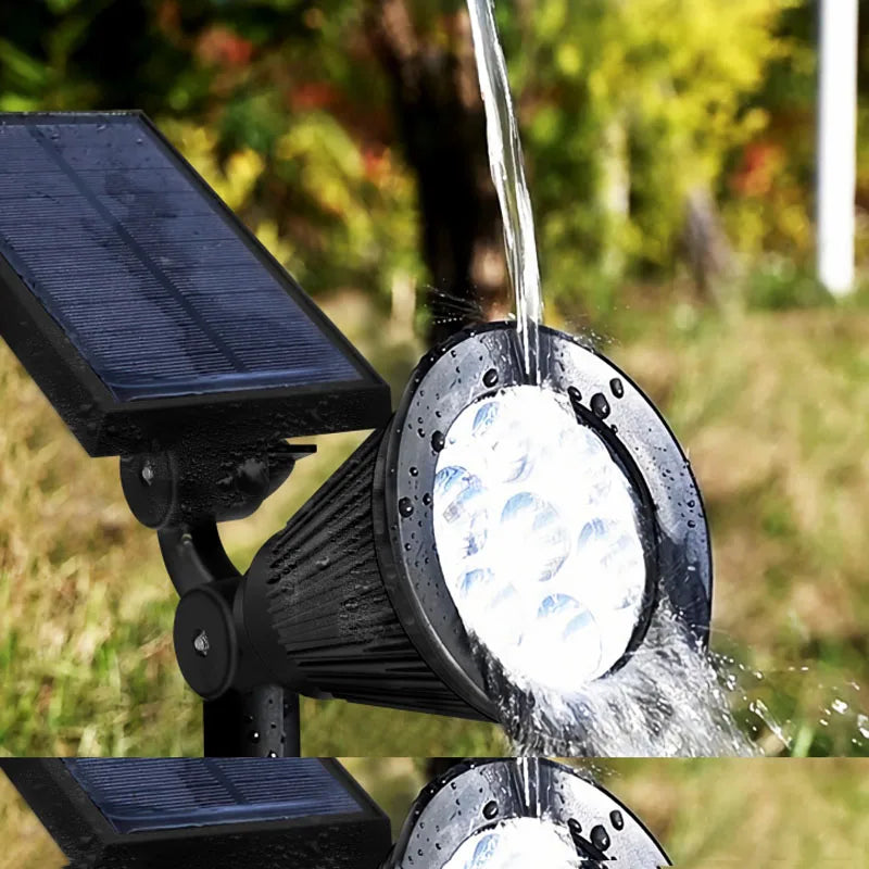 Outdoor Solar Lights Home Garden Patio Walkway Lawn Waterproof 7Led Solar Lamp Spotlight Decoration Energy Yard Lantern Lighting