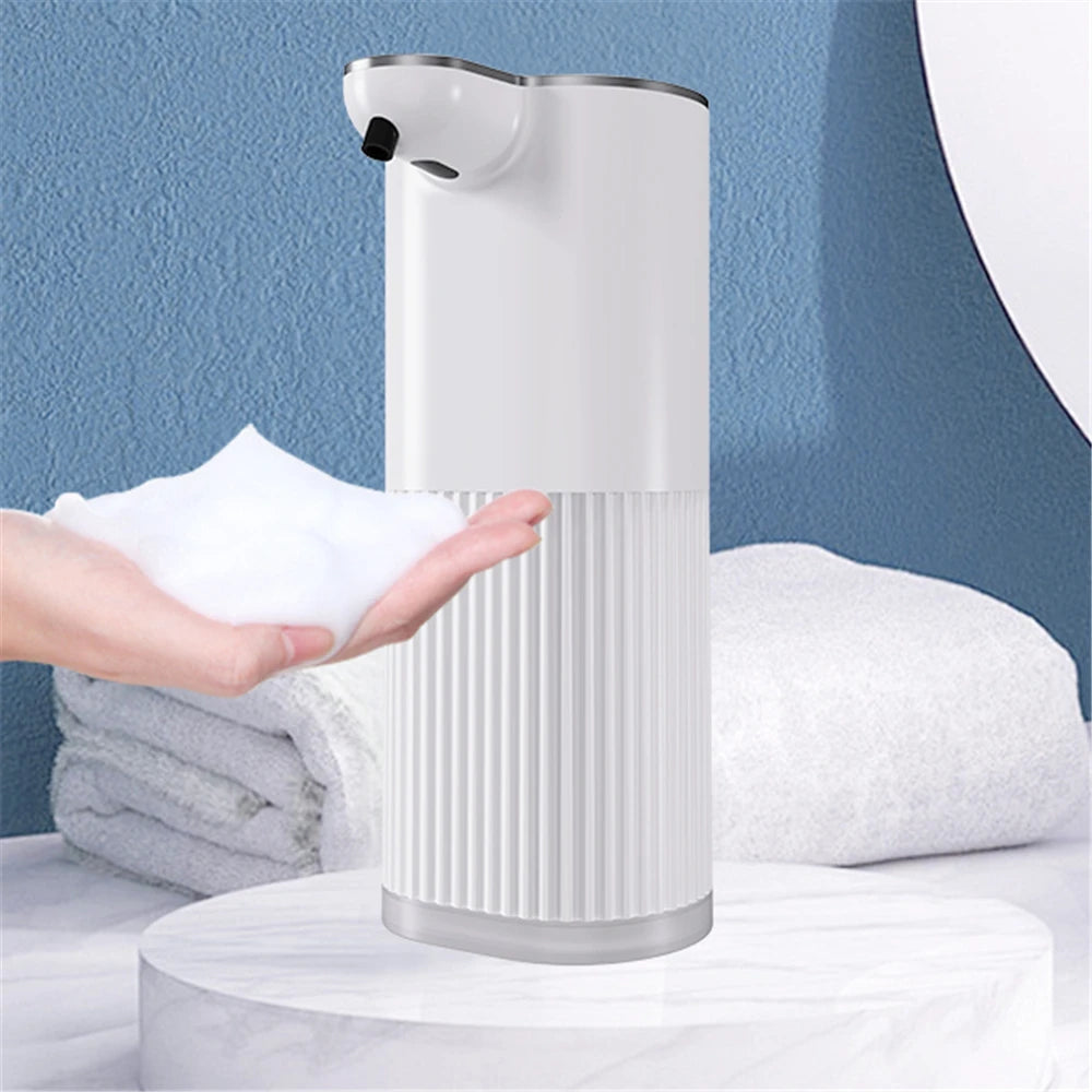 Automatic Inductive Soap Dispenser Foam Washing Dispensers 400ML Smart Hand Washing Soap Distributor PX5 Waterproof White Black