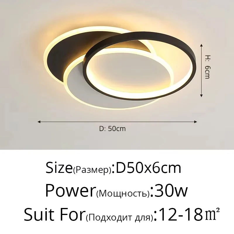 LED Home Lighting Ceiling Lamp For Living Room Bedroom Dining Room Kitchen Modern Room Decoration Hall Lighting Indoor Lighting