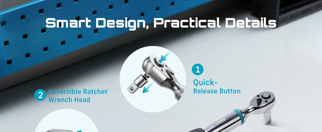 SEESII D2 Lite Pro 3/8" Digital Torque Wrench 220Nm LCD Display Real-Time & Peak Modes Preset & Data Storage Dual Alarm for Bicycle Car