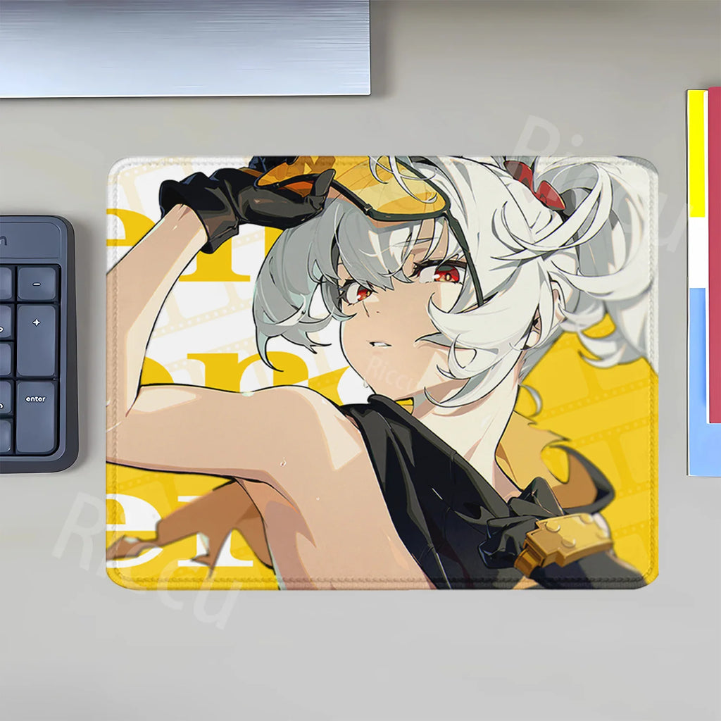 Mouse Pad Zenless Zone Zero Vivian Hoshimi Miyabi Ellen Joe Small Size Mousepad ZZZ Office accessories overlock teclado Desk Mat