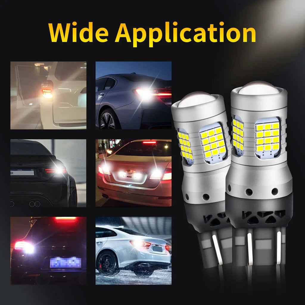 7443 LED Bulbs W21/5W 9715R T20 High Brightness 2016 LED Chips For Automotive Turn Signal Clearence Parking Reading Width Lights