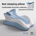 Memory Foam Bed Wedge Pillow Anti Snoring Acid Reflux Relief Neck Back Leg Pain Support for Reading Sleeping Post