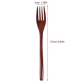 2pcs Long Handle Wooden Fork Kitchen Gadgets Tableware Natural Forks Set Eco Friendly Mixing Fork Cooking Wood Fork Cookware
