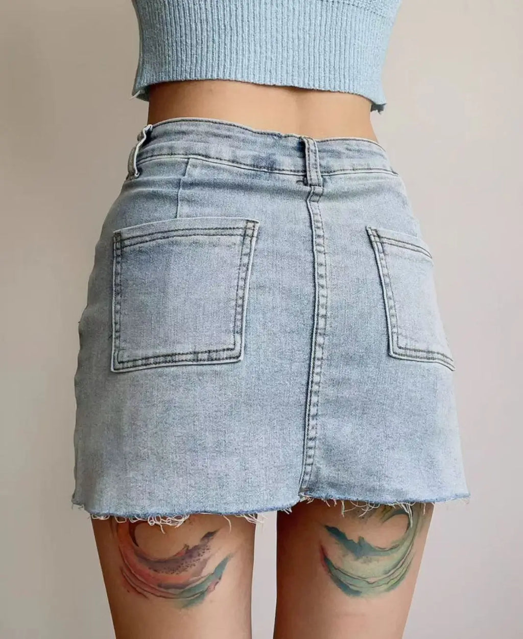 Vintage Denim Mini Skirts Women Summer Korean Fashion y2k Clothes High Waist A-line Blue Slim Cute Sexy Short Jeans Skirt Female