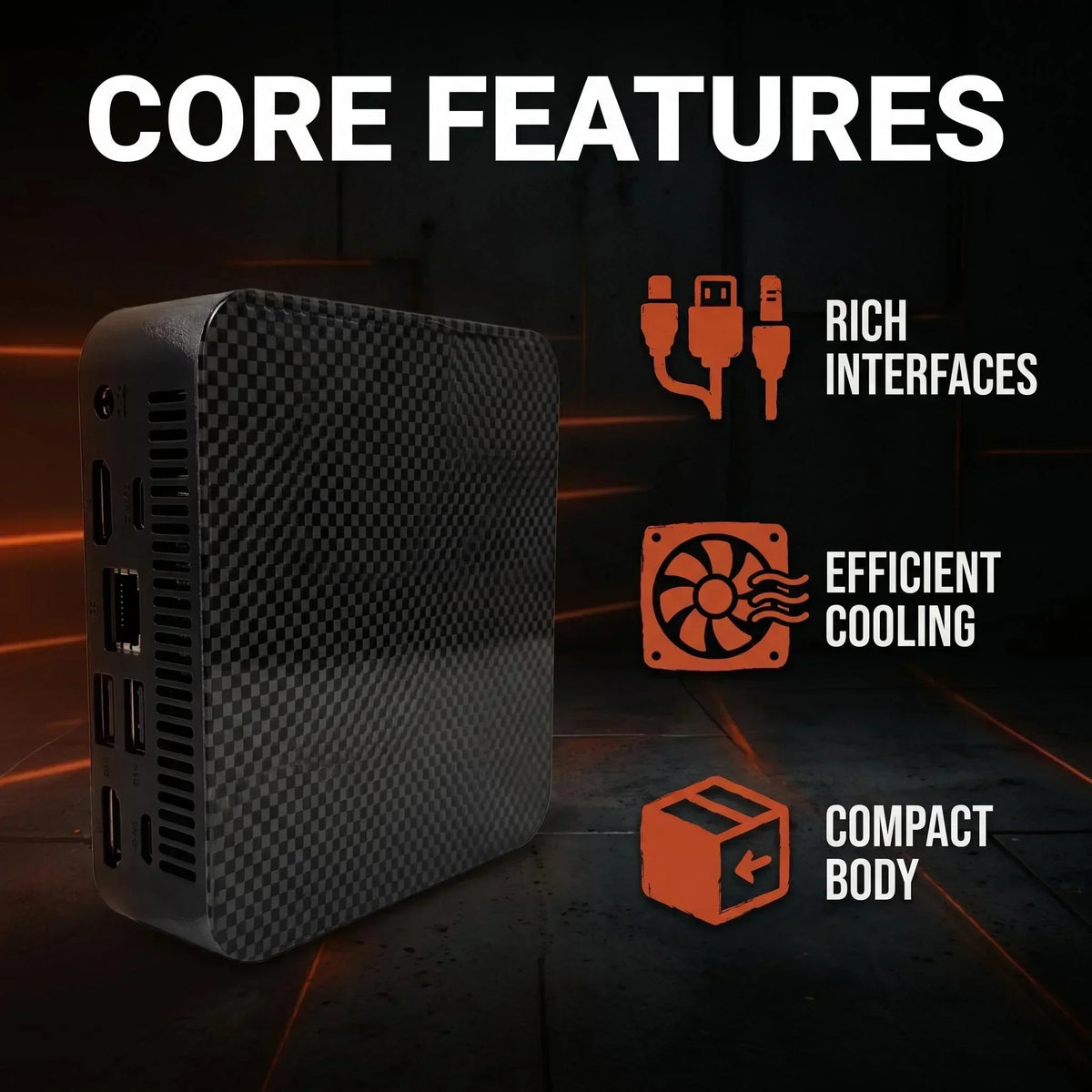 Intel Core i9-10980HK 16GB RAM 1TB/2TB SSD WiFi6 Mini PC Portable 2026 New for Gaming, Office and Desktop Computing