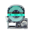 1PK 9/12/18/24mm Label Tape SS12KW SS18KW 24KW Labeling Ribbon Compatible for Epson LW-400 LW-300 LW-700 LC-4WBN9 Label Printer
