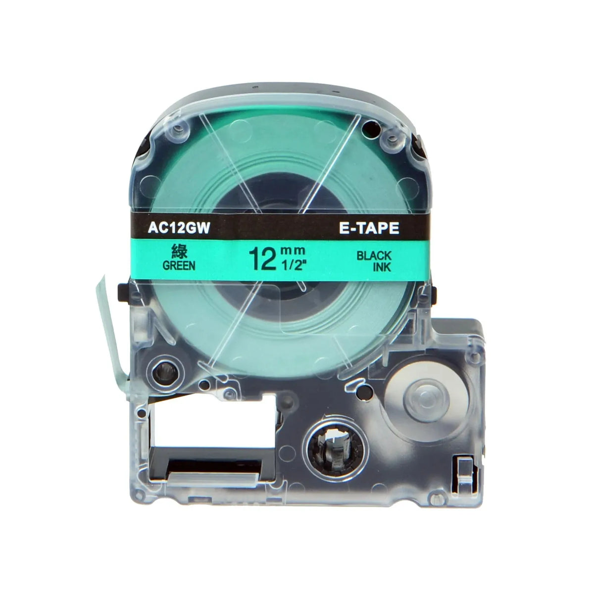 1PK 9/12/18/24mm Label Tape SS12KW SS18KW 24KW Labeling Ribbon Compatible for Epson LW-400 LW-300 LW-700 LC-4WBN9 Label Printer