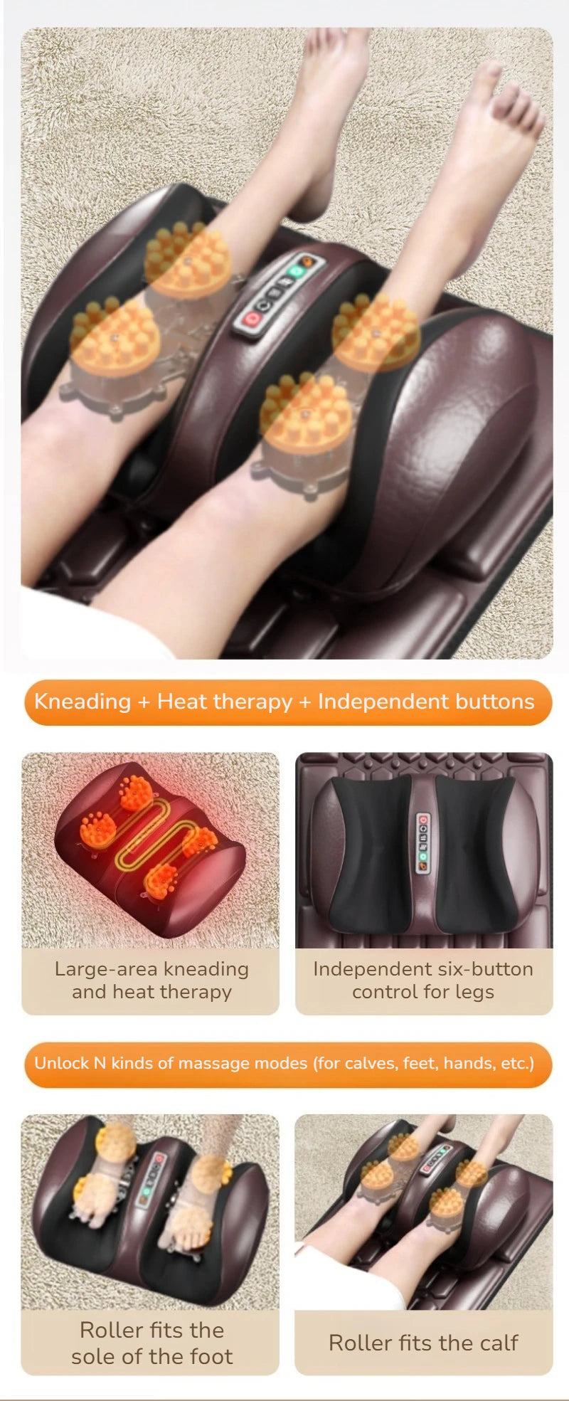 Electric Full Body Massage Mats Multifunctional High Frequency Vibration Heated Airbag Massage Cushion Relaxation Equipment