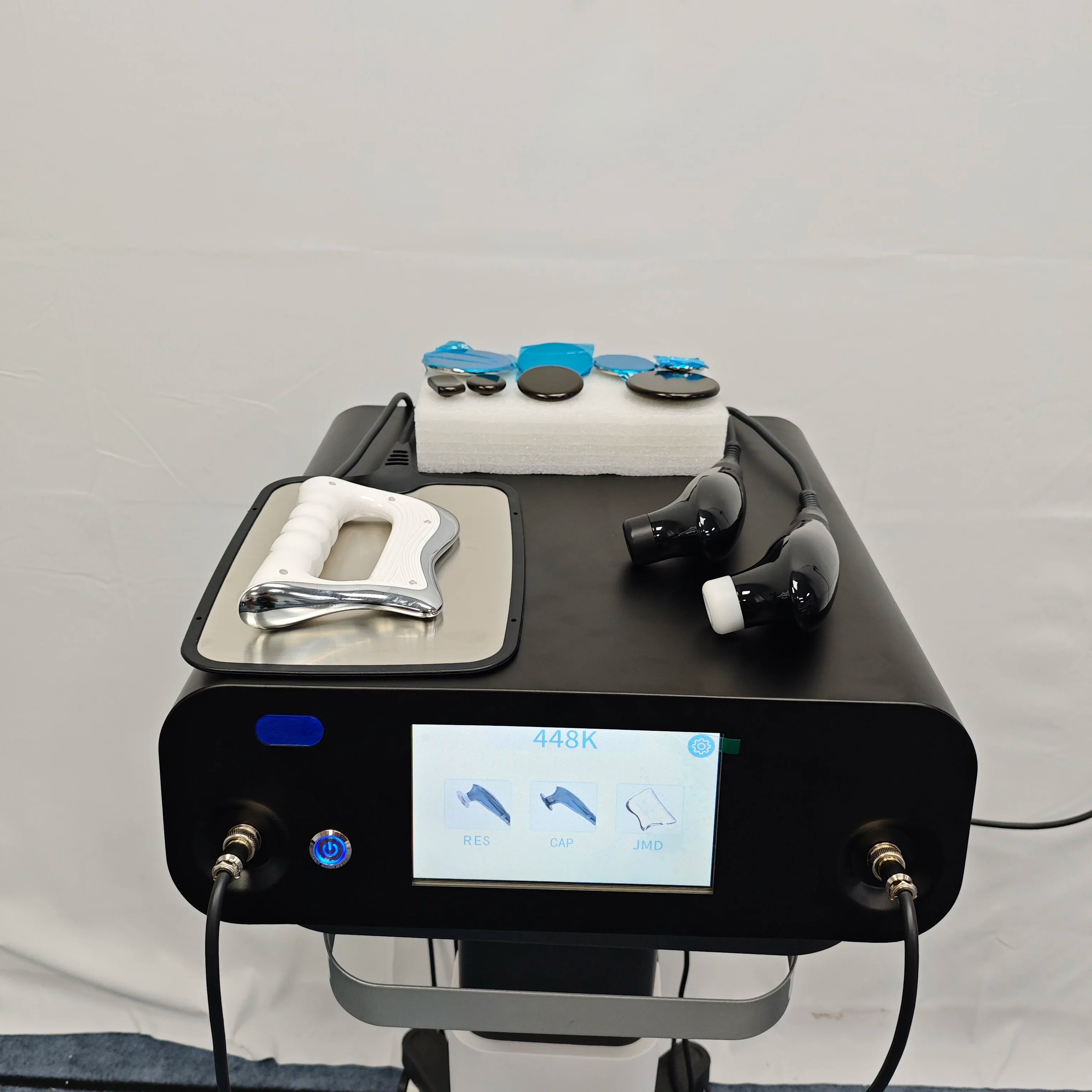 448Khz INDIBA Tecar CET RET Pain Relief Physiotherapy Machine Diathermy Body Shaping Fat Reduction