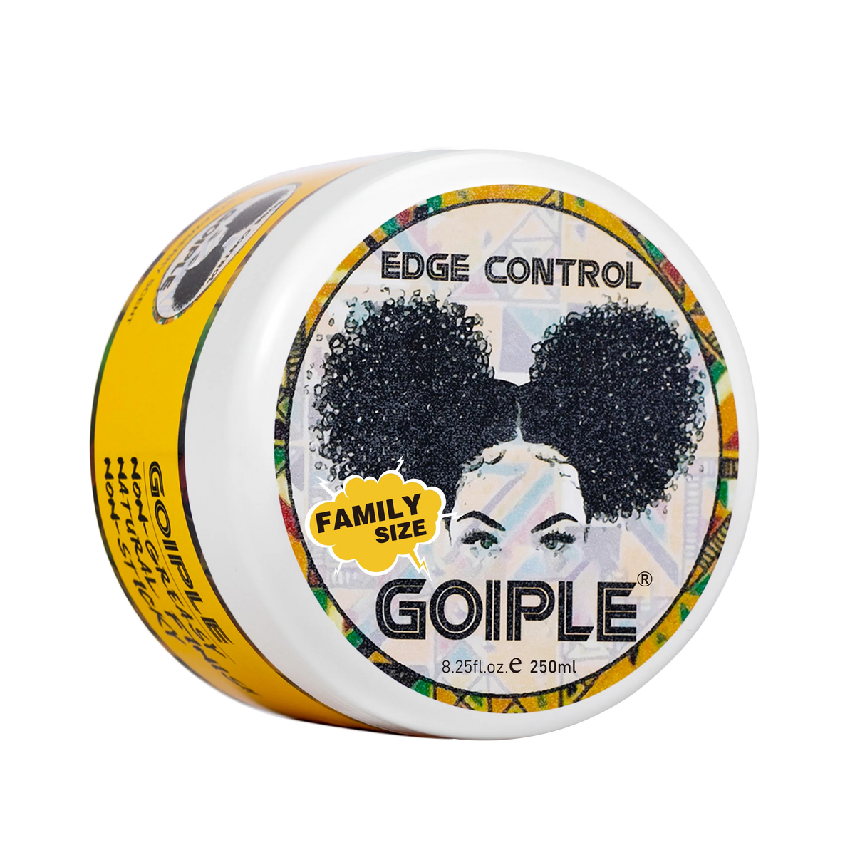 GOIPLE Long Lasting Hold Edge Control Gel for Black 4C Non-greasy Styling Wax Tame Frizz Slick Baby Hair Broken Finishing Cream
