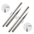 Nails Art Liner Brushes UV Gel Brush 6/9/12/15/18mm Nail Design Pen Elongated Lines Striping Painting Professional Manicure Tool