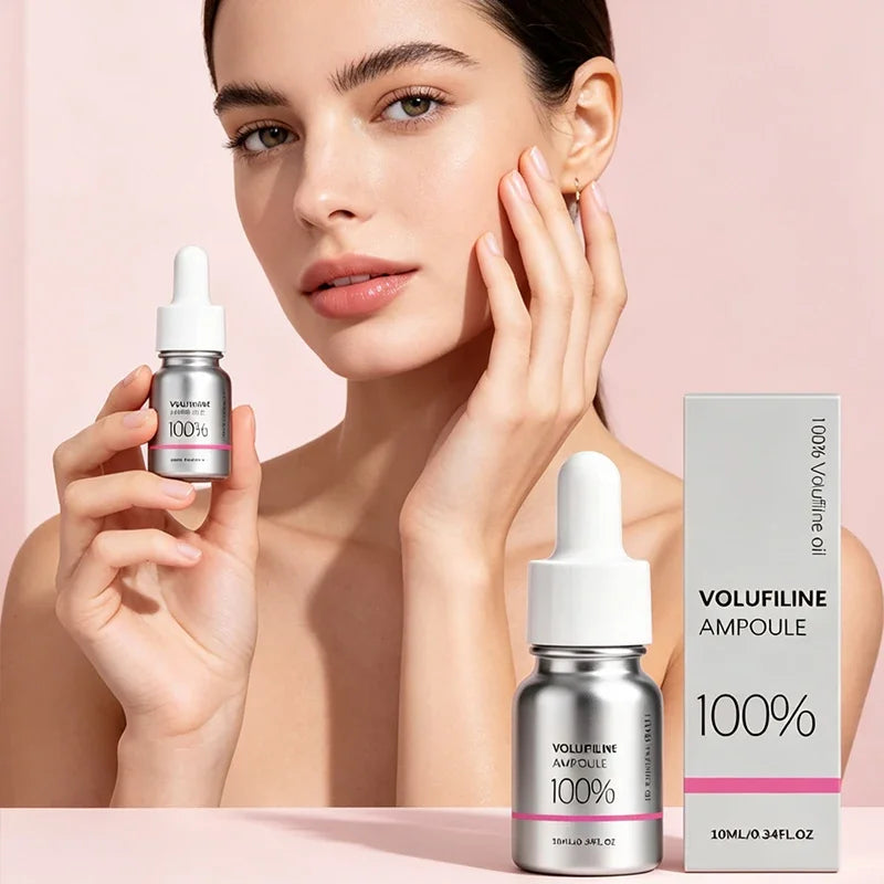 Volufiline Ampoule,Face Moisturizing Hydration Firming Radiant Plumping Rejuvenation Refreshing Serum,Lightweight,Easy To Absorb