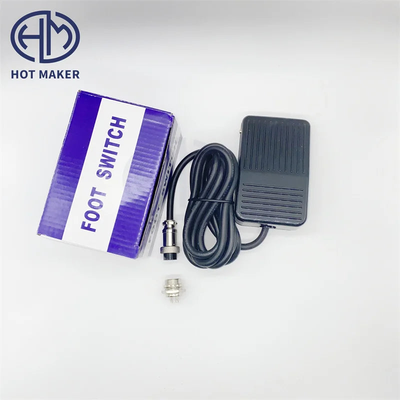 Beauty Instrument Pedal Laser Tattoo Machine  Foot Switch  Electric Power SPDT FS-201  Momentary Control