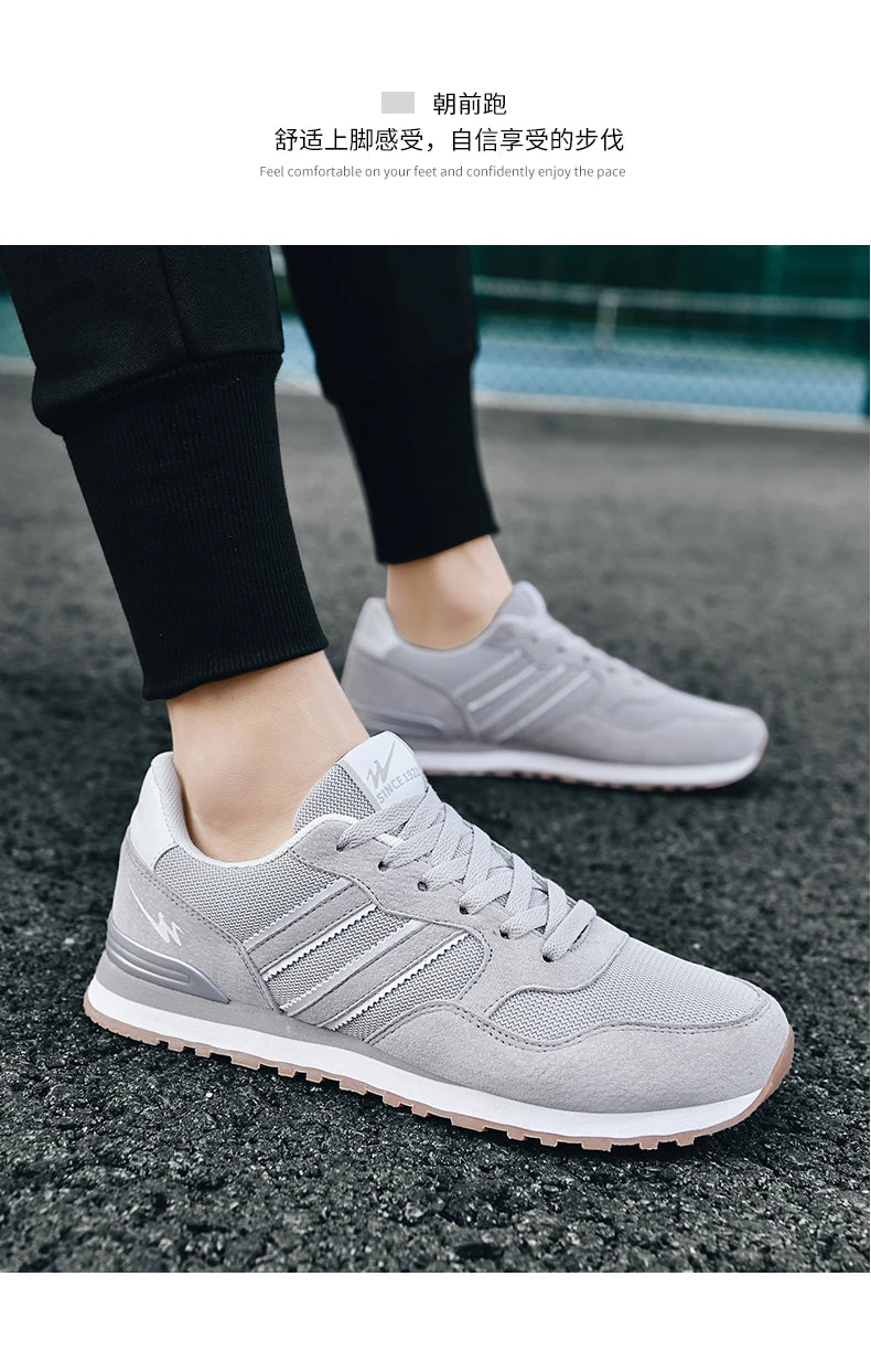 Double Star Men's Retro Running Shoes 2026 April May Breathable Mesh Casual Sneakers VintageClassicLightweightWalkingShoesforMen