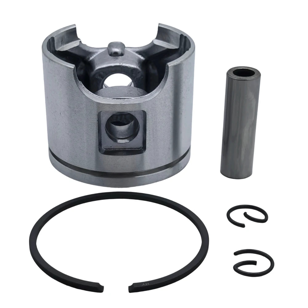 46mm Cylinder Piston Kit For Husqvarna 55 51 with Decompression Valve Intake Boot Gasket Needle Bearing Spark Plug Set Chainsaw