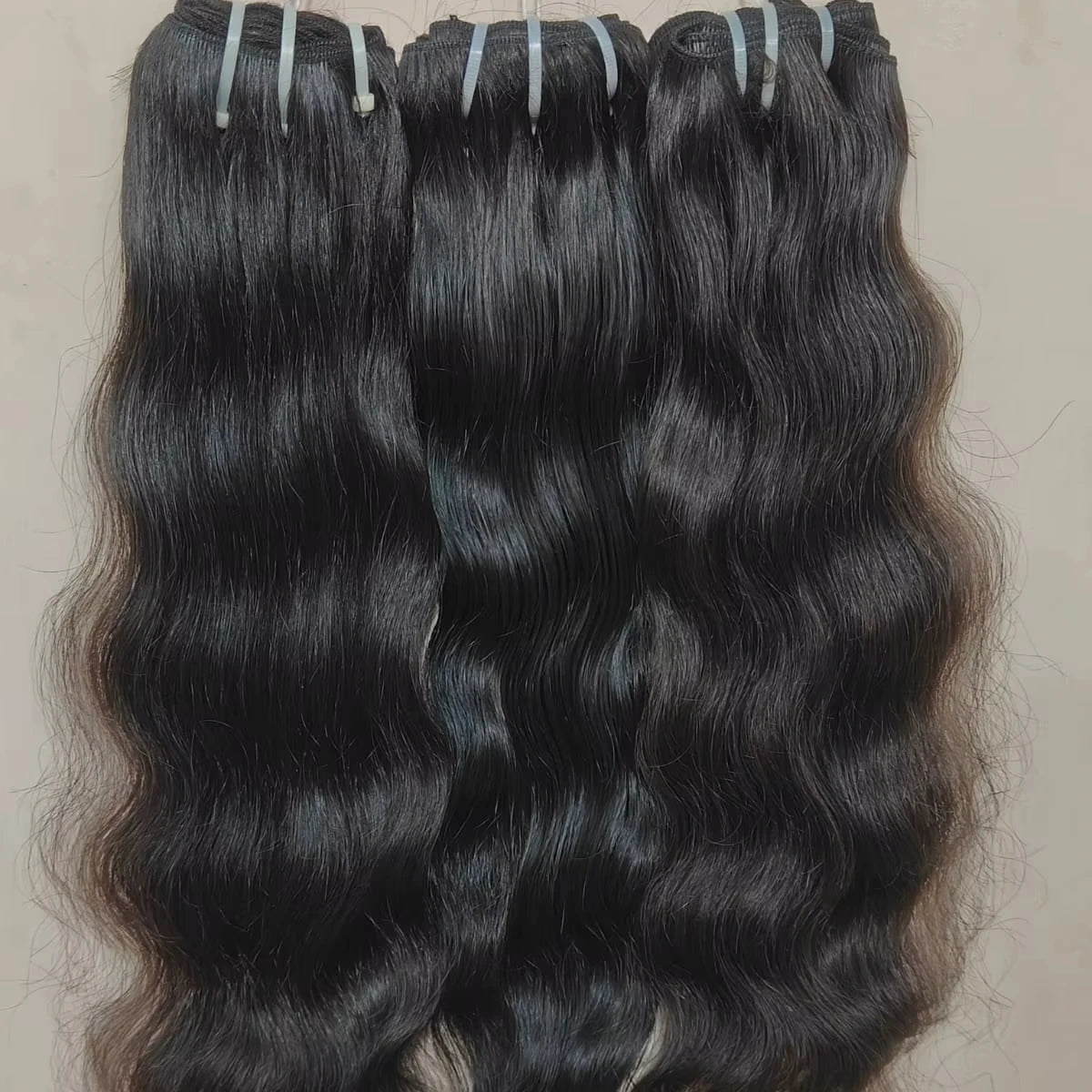 100% South India Unprocessed Virgin Cuticle Intact Hair Bundle Single Drawn Weft Natural Color Indian Human Hair Extensions