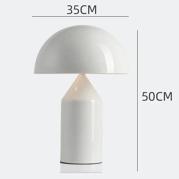 Italian Designer Mushroom Table Lamp Led Desk Light