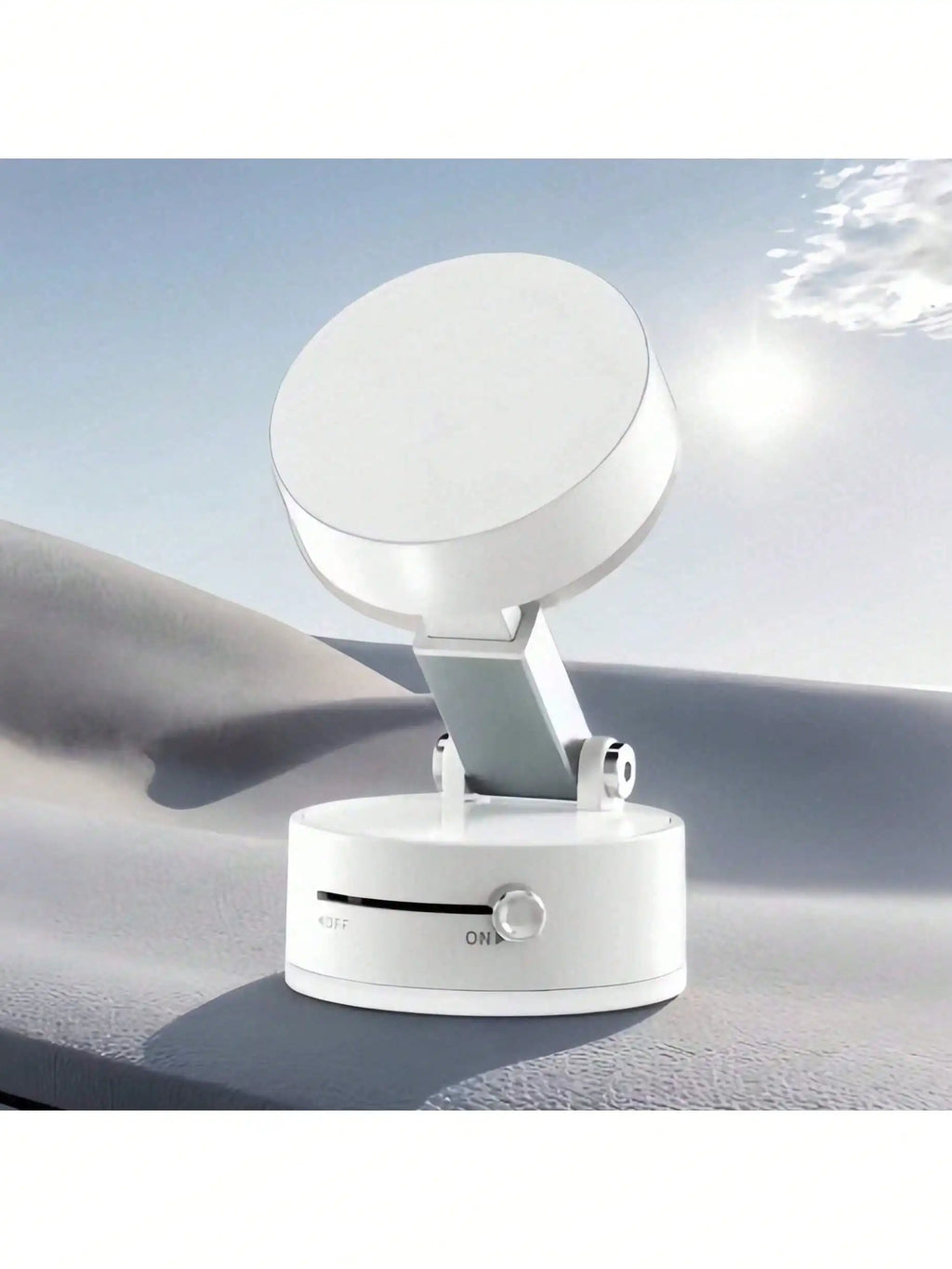 Y330 Foldable Magnetic Vacuum Suction Phone Holder Double Sided Suction Cup Car Bracket Portable Lazy Phone Stand for Home Car ﻿