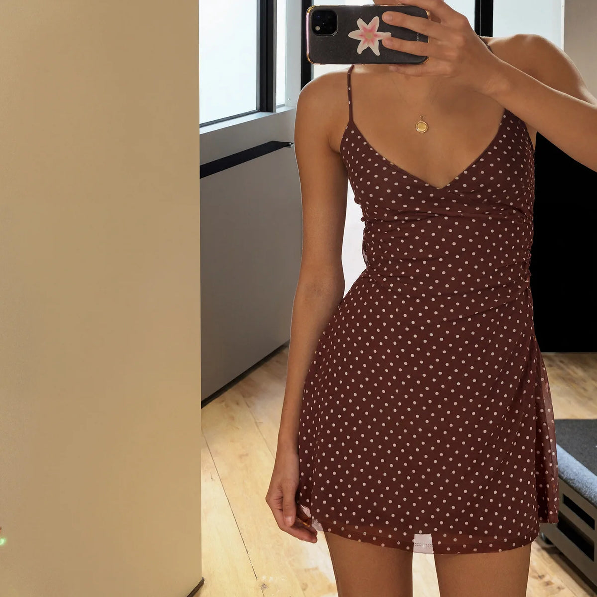 Summer Women's Dress Y2K Sweet Lady Fashion Street Women Dot Print Casual Simple Basic Sleeveless Dress Women's Chic