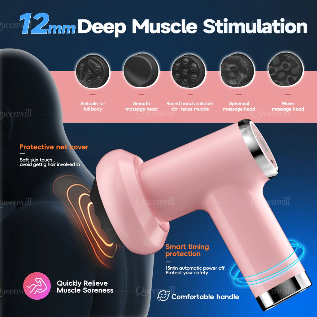 Vibration massage Protable body shaping Deep Muscle Relaxation Fitness Slimming health Anti Cellulite Fat Fascia gun equipment