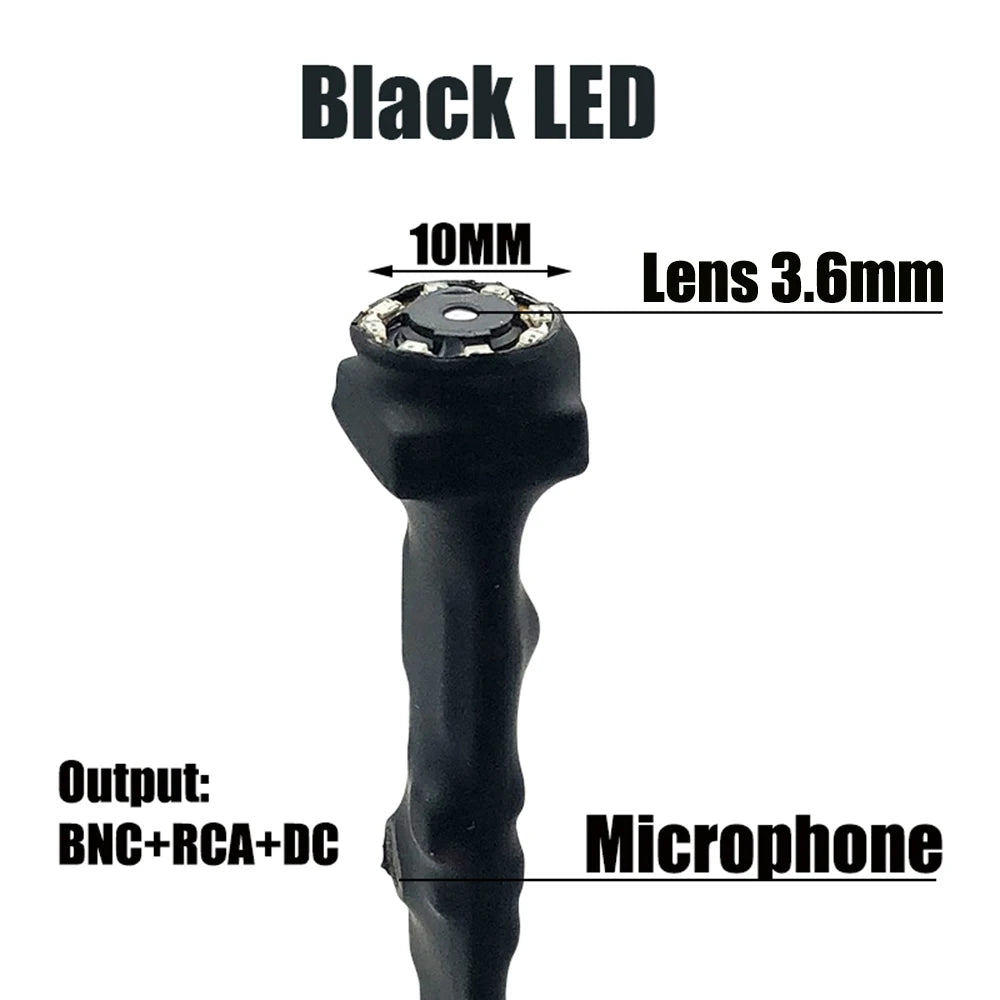 Small Mini 2MP HD Camera 1080P AHD Camera With Audio 3.6mm Lens Indoor CCTV Video Audio Camera For HD AHD DVR System