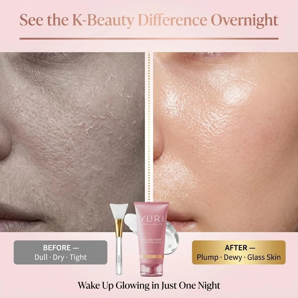 75ml Collagen Overnight Wrapping Peel Off Face Mask Skin Care Night Mask for Reduce Fine Lines Dullness Anti-Aging Skin Car