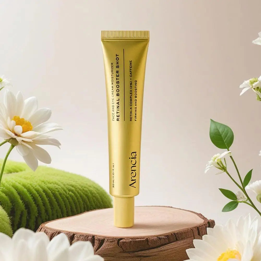 30ml Arencia Retinal Brighten Firming Boosting Moisturizer VitaminC Booster Shot Glutathione Face Eye Cream Day Night Cream Duo