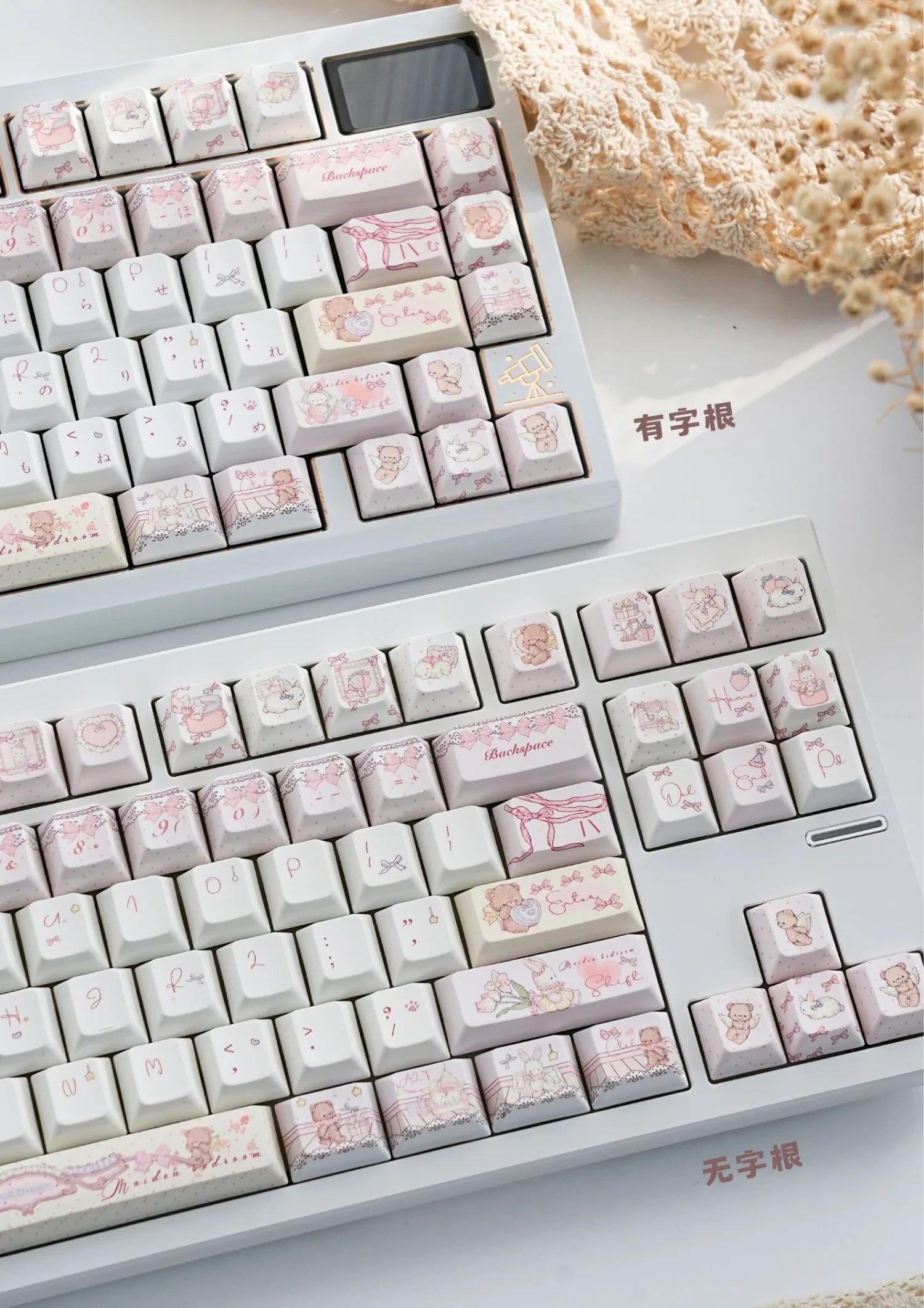 New Theme Keycaps 139 Keys SOA Cherry Profiled PBT Double Shot Japanese Keycaps for MX Switch Alice ANSI ISO Layout Keyboard Kit