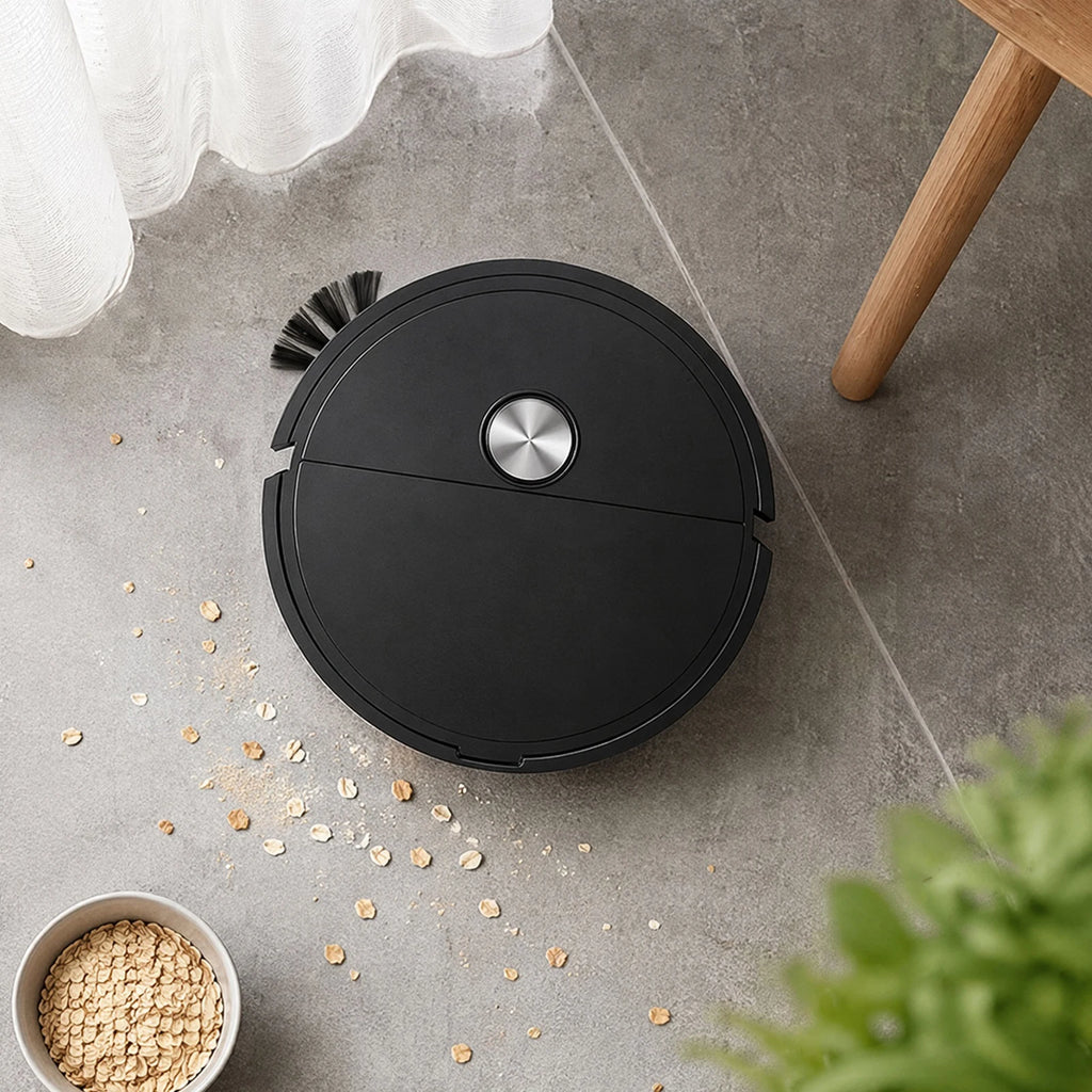 3 In 1 Intelligent Cleaning Robot Easy To Use Mini Robots Vacuum Cleaner Multi Function Sweeping Cleaners for Car&Home Cleanings