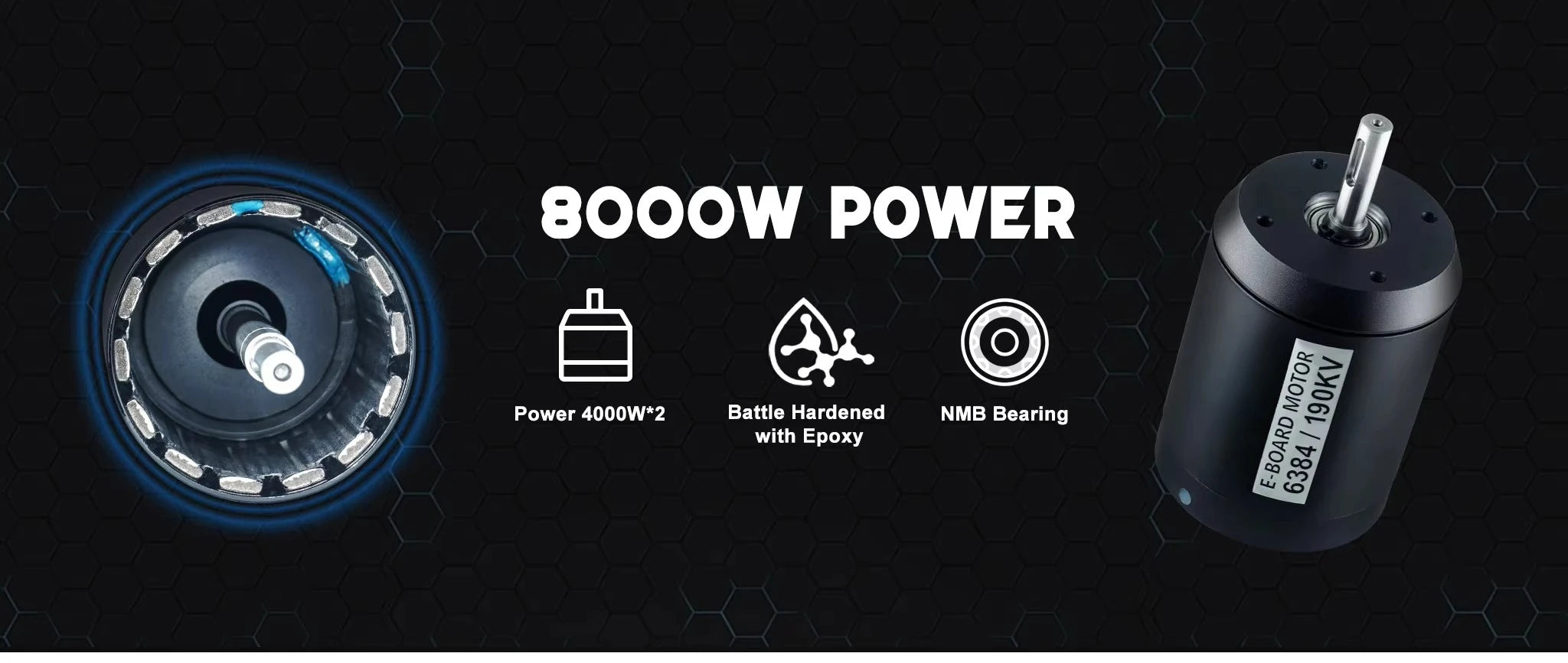 AT2WD Top Speed Durable Carbon Fiber Deck Electric Skateboard Come With Dual FSESC6.9 12S Battery
