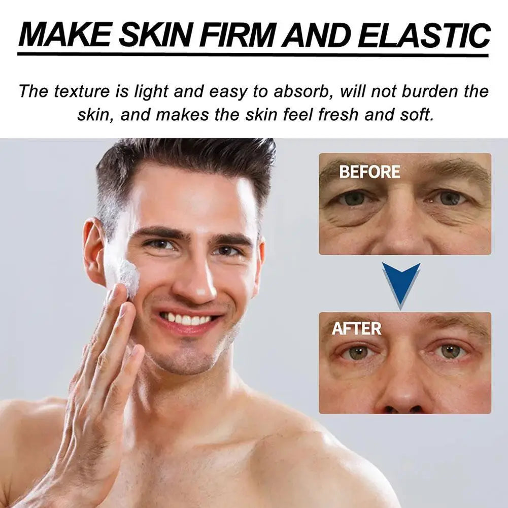 EAST MOON Men's Face Cream 50ml - Retinol, Hyaluronic Acid & Vitamin E, Deep Moisturizing Anti-Aging Oil Control for Men Care